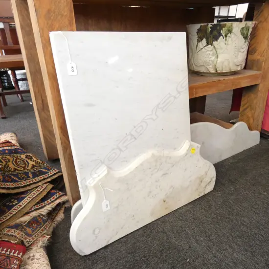 3 MARBLE SLABS 