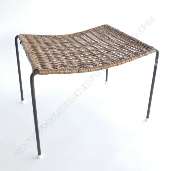 RETRO WOVEN STOOL W. 415MM