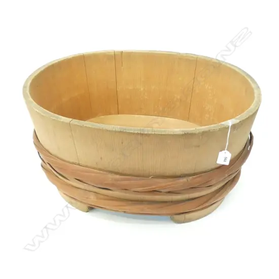 'HOBBIT' WOODEN BARREL 550 X 410 X 310MM