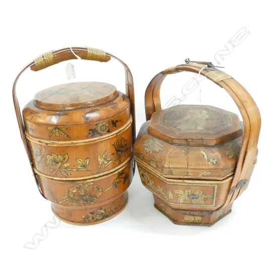 2 ORIENTAL CONTAINERS H. 380MM