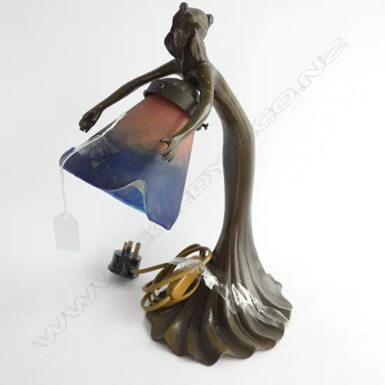 ART NOUVEAU STYLE LAMP H. 320MM