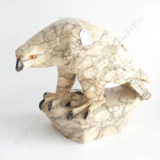 LARGE ALABASTER EAGLE H. 300MM