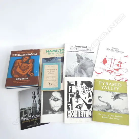 ASST BOOKS PHAMPHELETS WOODBLOCK FF INVITE ETC