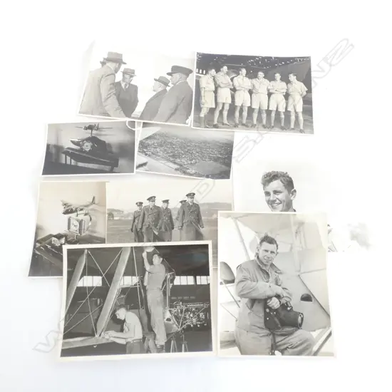 9 WHITES AVIATION INTEREST PHOTOS...