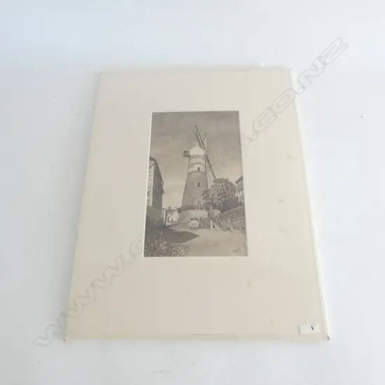 A.R.A (UNKNOWN) W/C PARTINGTON'S MILL MONOCHROME