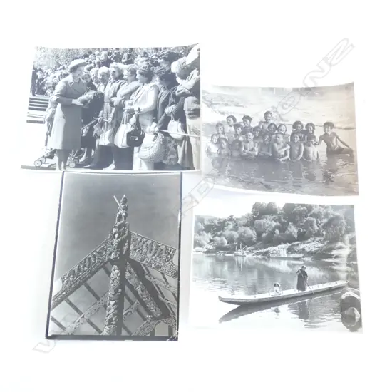 4 LGE FORMAT NZ PHOTOS. TROUGHTON CLARK of MAORI CHILDREN