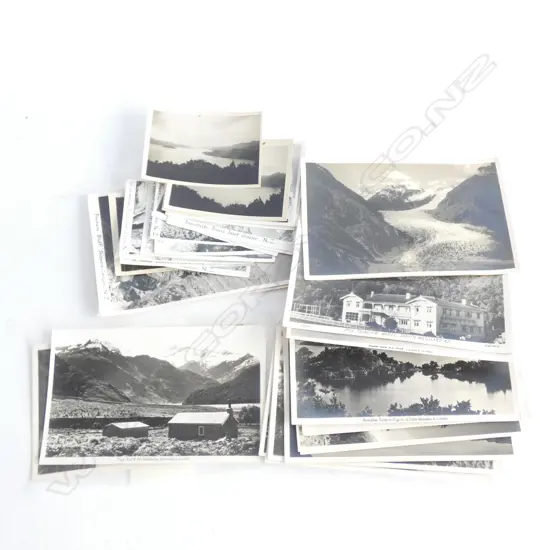 COLLECTION VINTAGE NZ B&W LANDSCAPE PHOTOS