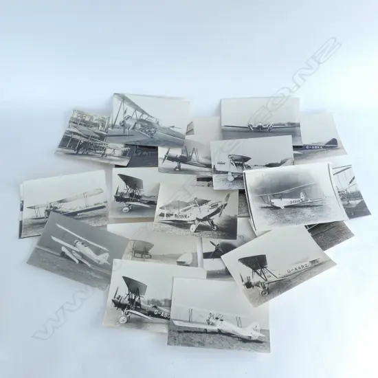 22 EARLY AEROPLANE PHOTOGRAPHS...