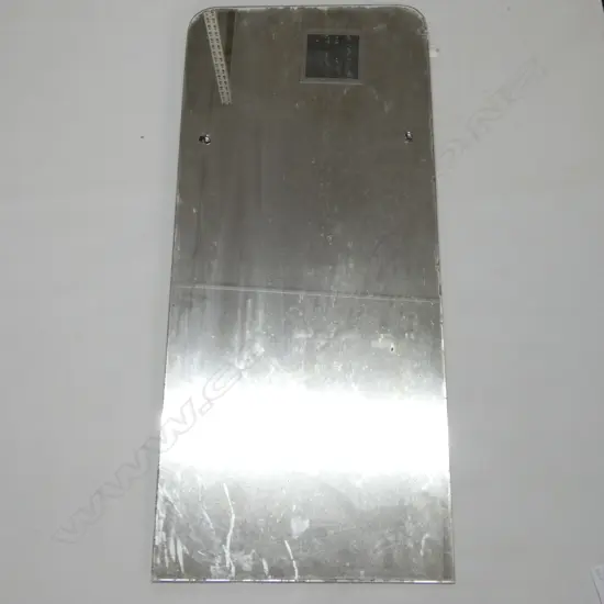 OLD FULL LENGTH MIRROR - CHAIN TO REAR. H. 1000MM