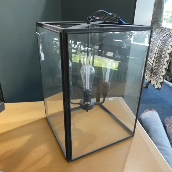 SQUARE LANTERN 400MM SQ. H. 565MM