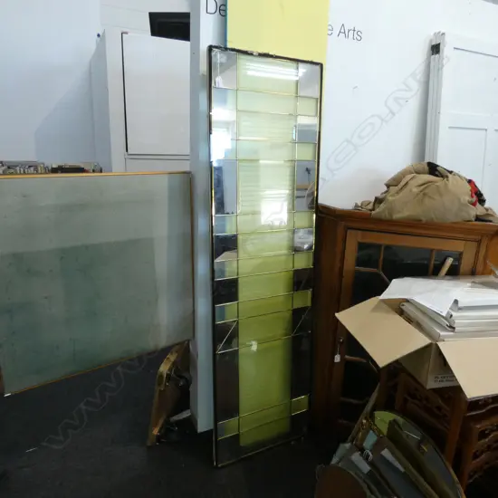 CONTEMPORARY GLASS WINDOW 1625 X 480MM