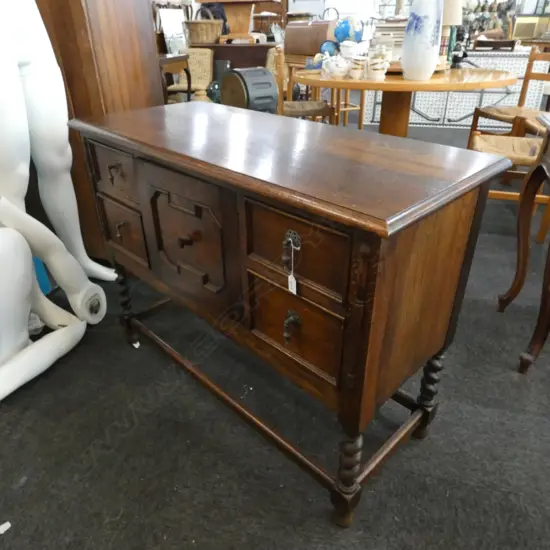JACOBEAN STYLE SIDEBOARD W. 1060 D. 450 H. 800MM