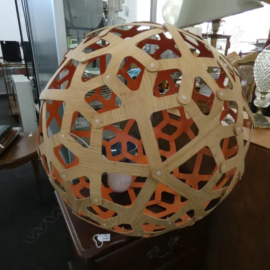 DAVID TRUBRIGE CORAL PENDANT LIGHT FITTING 600MM DIA