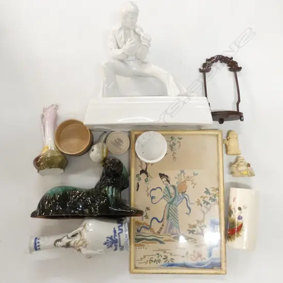 BOX LOT ASST. CERAMICS ETC