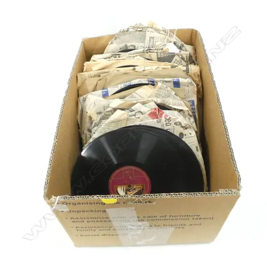 BOX LOT ASST. 78S RECORDS