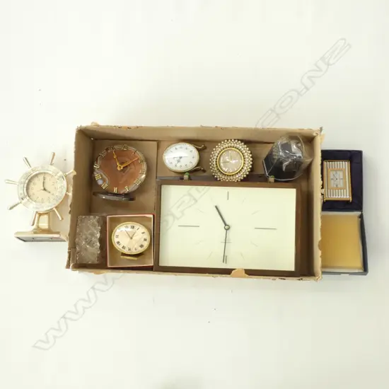 ASST CLOCKS/JUNGHAMS/ELLORA/SWIZA/CRYSTAL SURROUND ETC