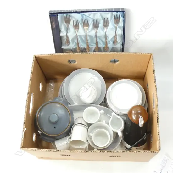 GERMAN DINNER WARE /GROVSNER CUTLERY/ ETC