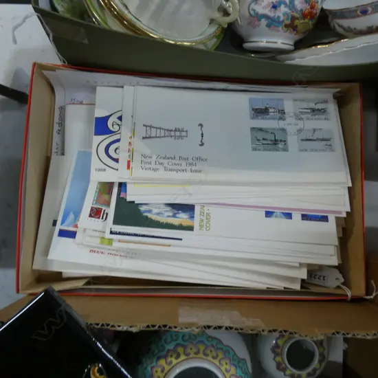 BOX LOT ASST. FIRST DAY COVERS 