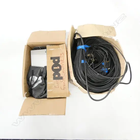 LOT ASST SWAROVSKI FIBRE OPTIC LIGHTING CABLE + OTHER LIGHTS