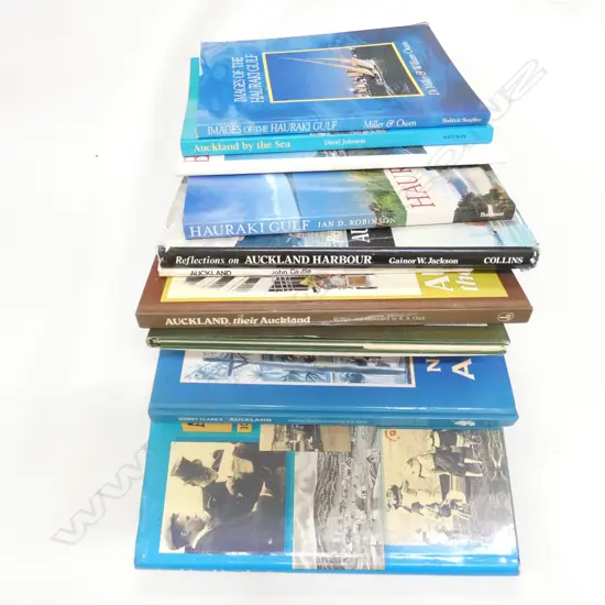 BOX LOT BOOKS; HAURAKI GULF ETC