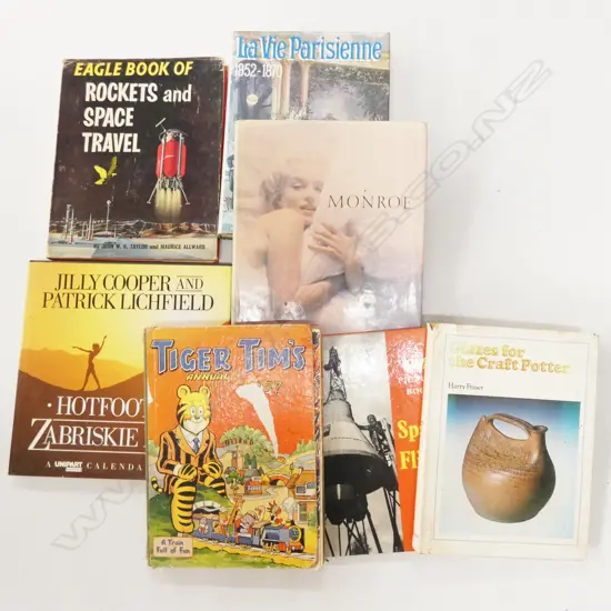 BOX LOT ASST. VINTAGE BOOKS 