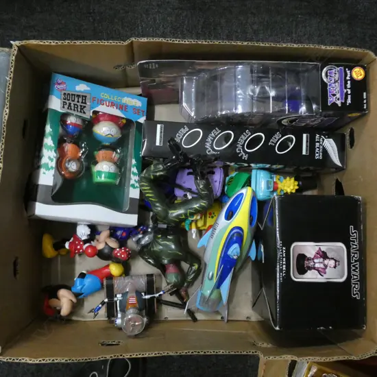 BOX LOT ASST. TOYS