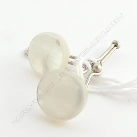LADIES MOTHER OF PEARL CUFFLINKS