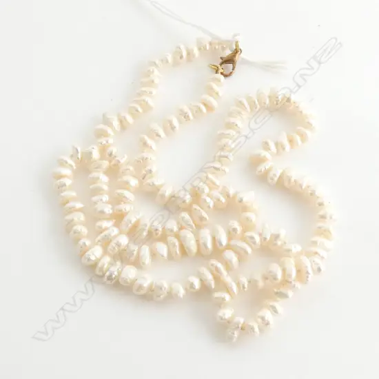 STRING FRESHWATER BAROQUE PEARL NECKLACE 