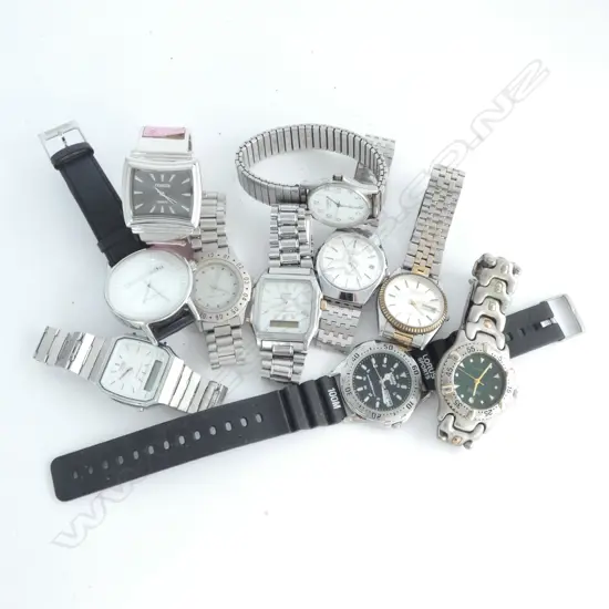 BAG OF 10 VINTAGE WRISTWATCHES