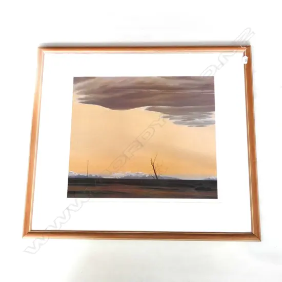 GRAHAME SYDNEY PRINT 'WESTERLY CHANGE' 530 X 610MM