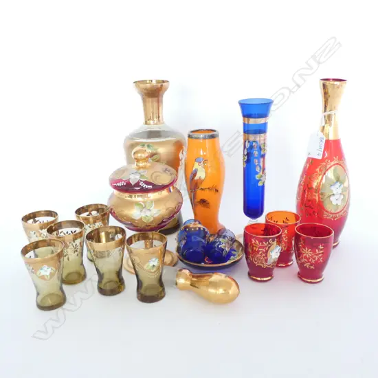 COLLECTION ASST. VENETIAN GLASS ETC
