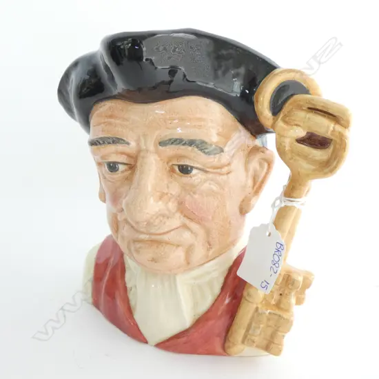 ROYAL DOULTON TOBY CHARACTER JUG - GAOLER D6570 H.185