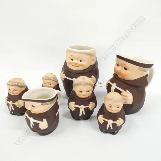 7 GOEBEL FRIAR TUCK MONKS AF