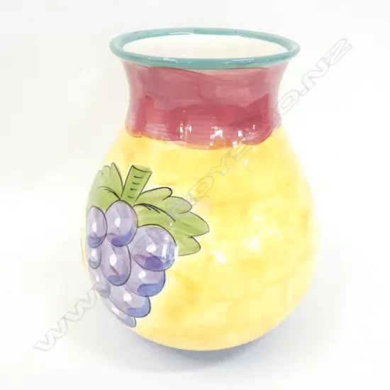 HANDPAINTED VASE H. 240MM