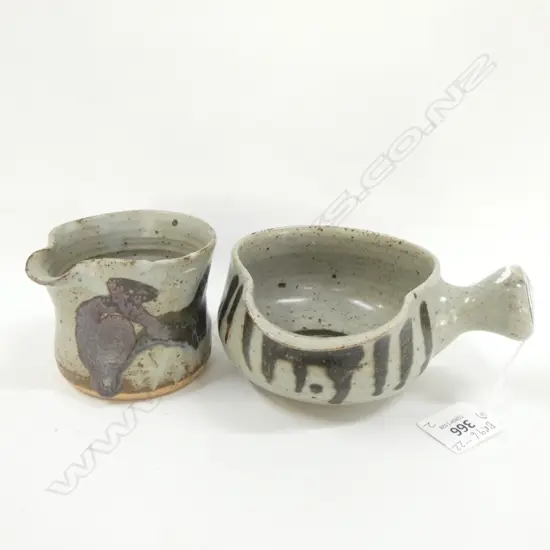 A PAIR OF HELEN MASON POURERS 