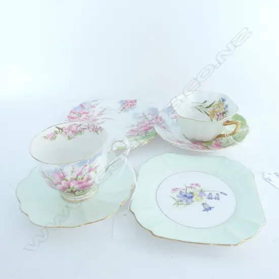 SHELLEY TRIO & ROYAL ALBERT BLOSSOM TIME TRIO 
