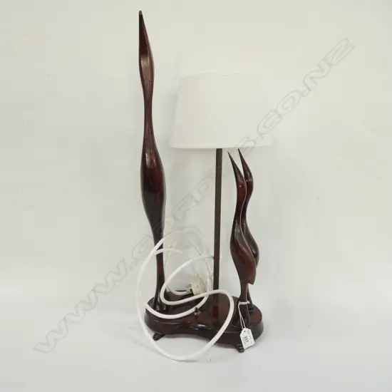 VINTAGE RETRO BIRD LAMP H. 595MM