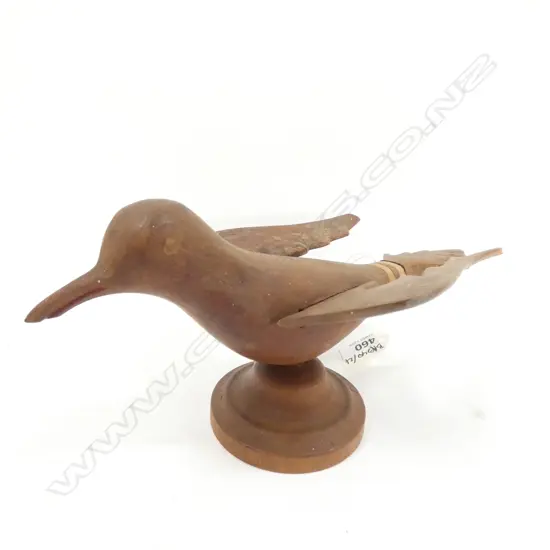 PITCAIRN ISLAND CARVED BIRD