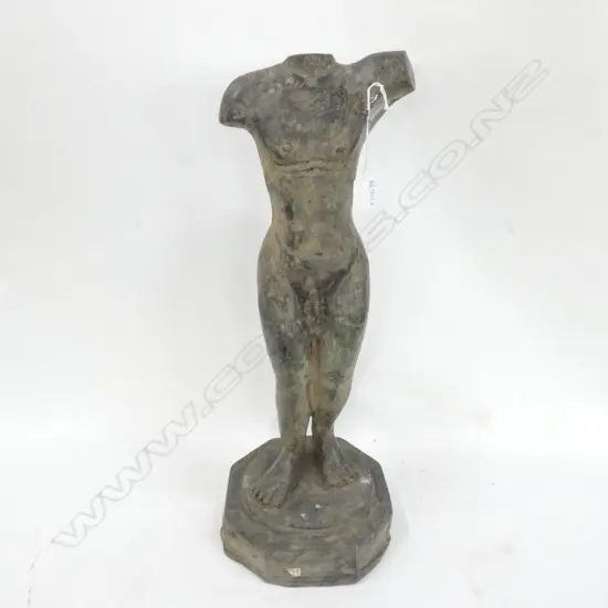 MODERN CLASSICAL GREEK BRONZE TORSO H. 520MM