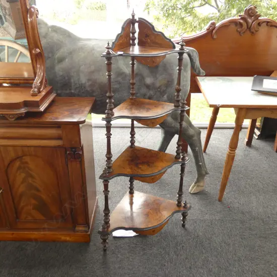 VICT. BURR WALNUT WHAT NOT 