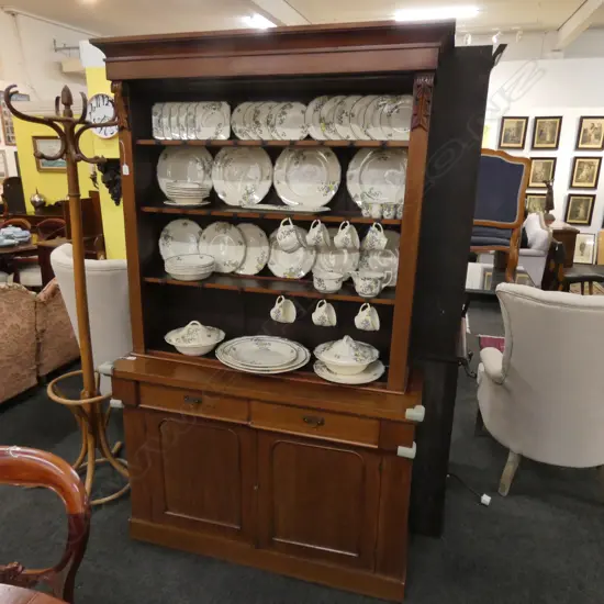 VICTORIAN DRESSER CHIFFONIER OPEN SHELVED BACK
