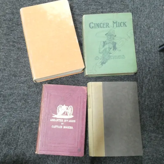 4 VINTAGE WAR BOOKS