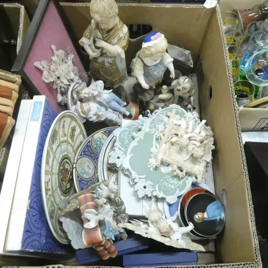 BOX LOT R/COPENHAGEN / ASST. FIGURES