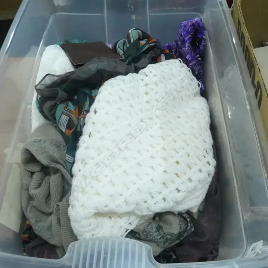 BOX LOT ASST. SCARVES 