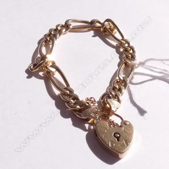 9CT GOLD BRACELET 7.23gm