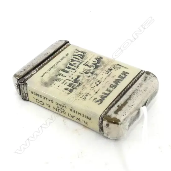 ADVERTISING VESTA CASE (W.W.)