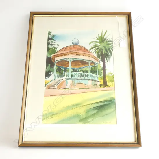 JOHN HORNER WATER COLOUR - DOMAIN ROTUNDA