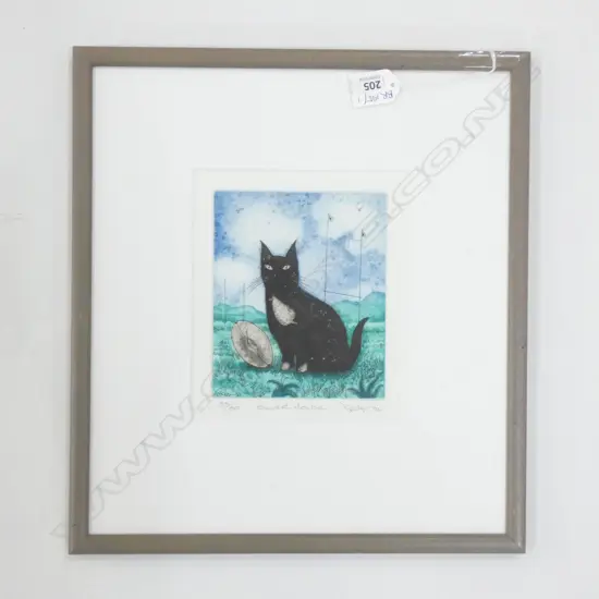 GARY TRICKER 'SILVER MOUSE' PRINT '94 33/50 150x125mm