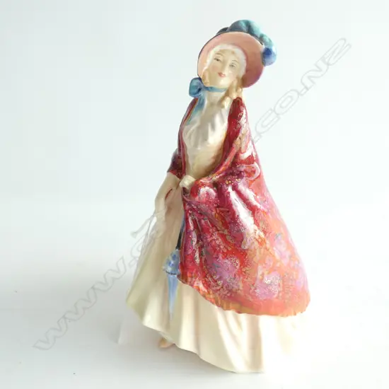 R/DOULTON FIGURINE 'PAISLEY SHAWL' H. 205MM