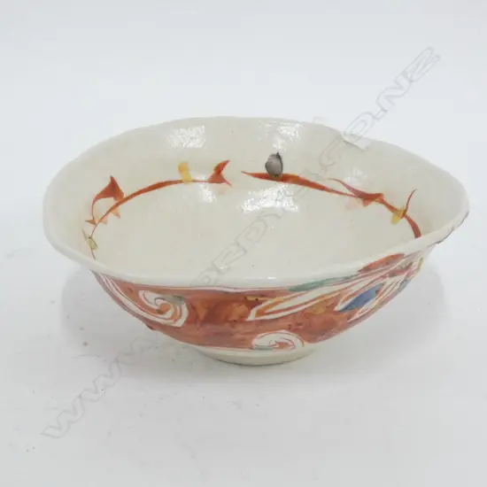 JAPANESE STUDIO POTTERY BOWL 200mm dia
